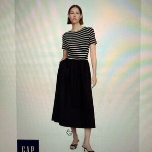GAP mixed media modern rib maxi dress 
Currently sold out